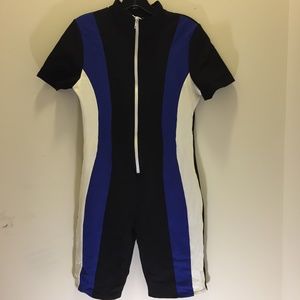 Fashion Nova Scuba Jumpsuit/Shorts/Romper  XL